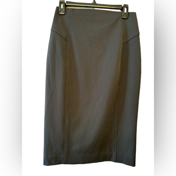 Express Back Zip Pencil Aline Skirt size 2 - Picture 1 of 5